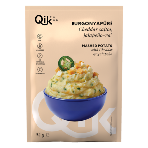 Qik Burgonyapüré Cheddar sajtos, jalapeñóval