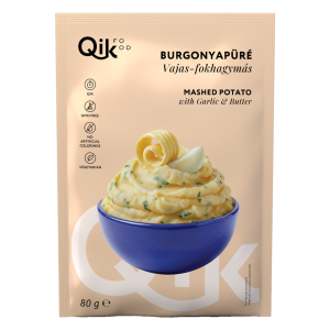 Qik Burgonyapüré Vajas-fokhagymás