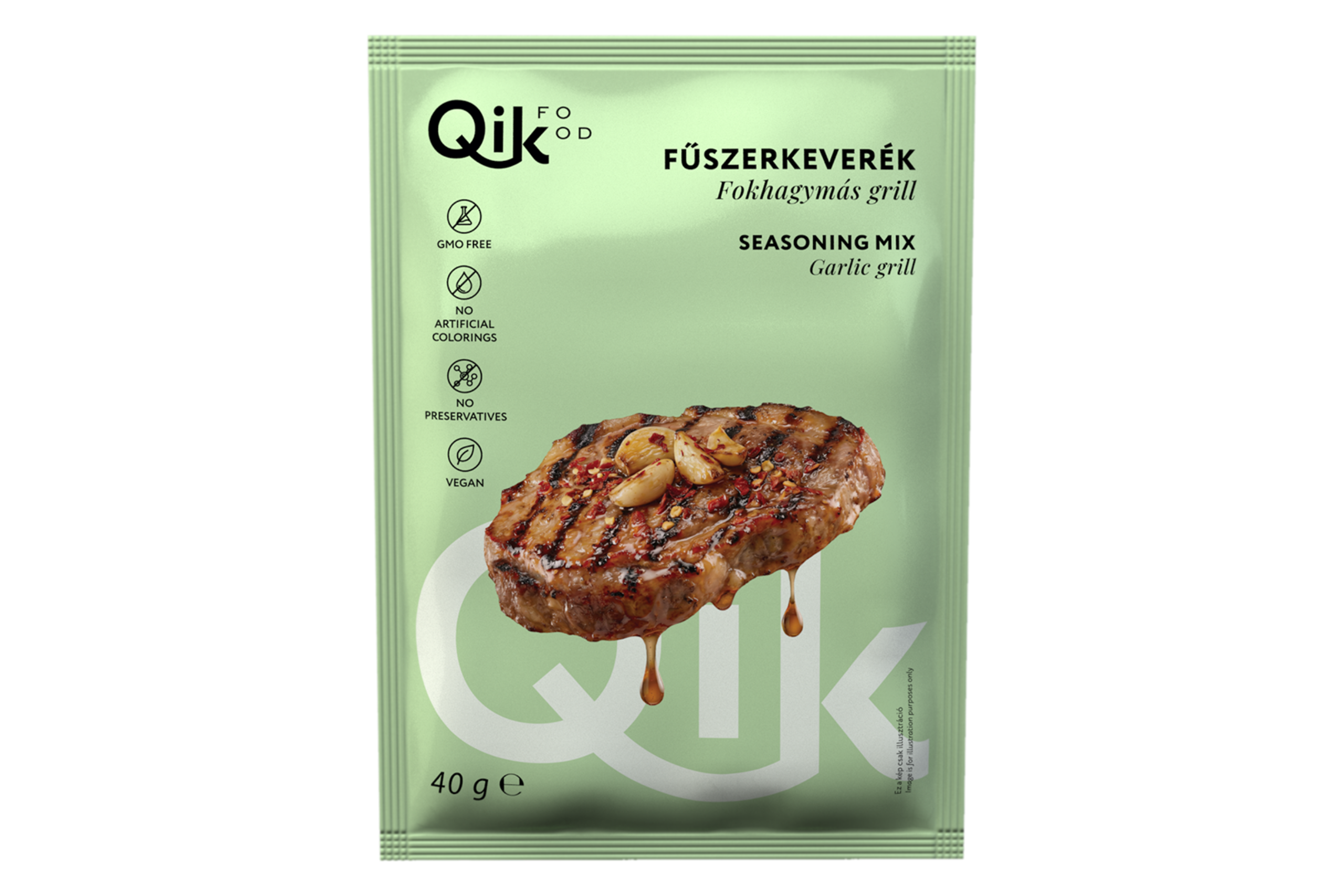 Qik Fokhagymás grill fűszerkeverék