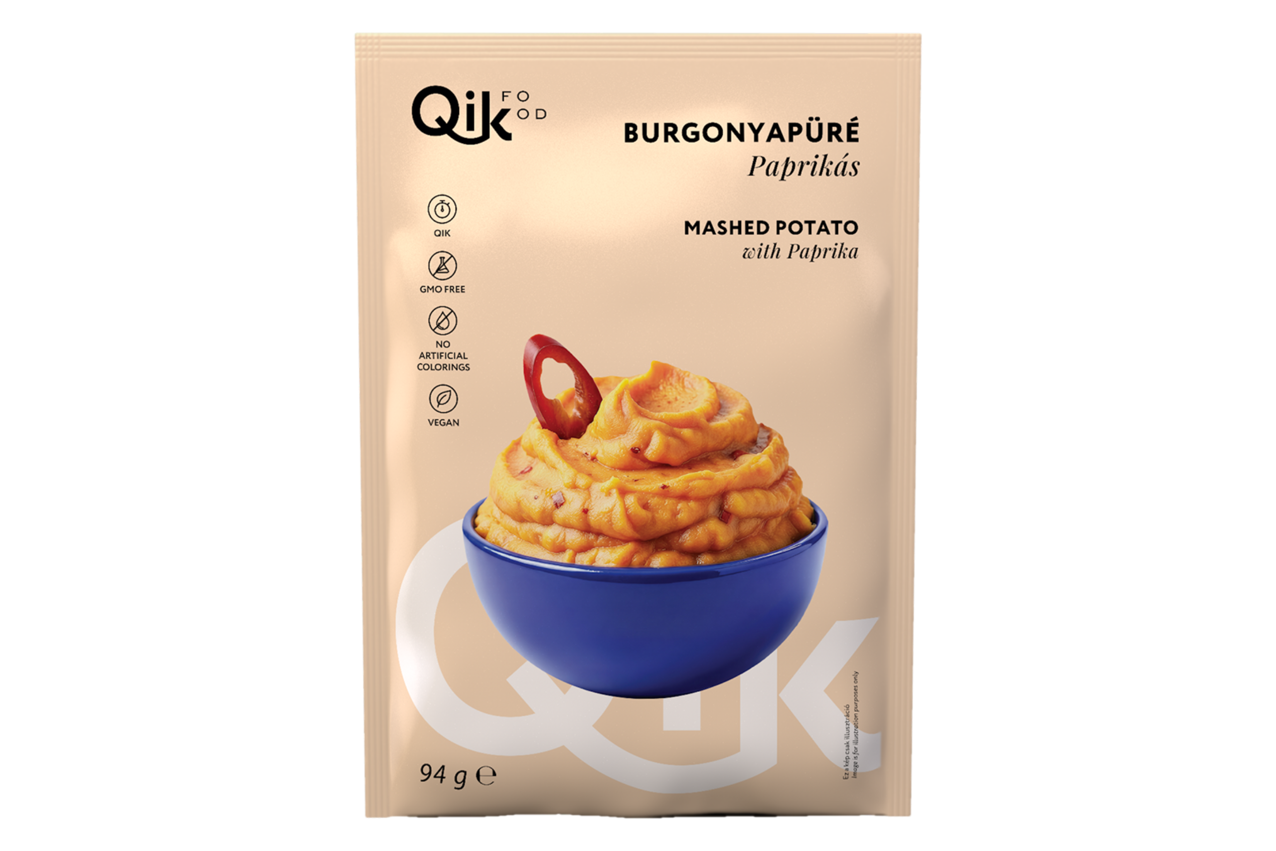Qik Burgonyapüré paprikás